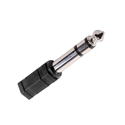 Astro Audio 6.35mm St Jack to 3.5mm St Jack Connector [P63S35S] - Fastrak