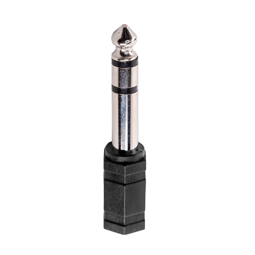 Astro Audio 6.35mm St Jack to 3.5mm St Jack Connector [P63S35S] - Fastrak