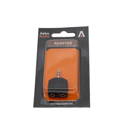 Astro Audio - P35SM235SF 3.5mm St Mle - 2*3.5mm St Fmle (500) - Fastrak