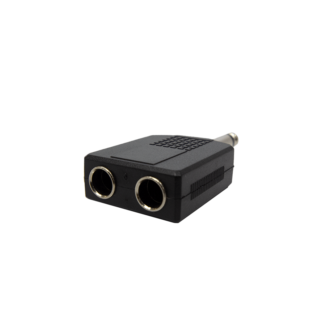 Astro Audio 6.35mm Mono Male - 2 x 6.35m Mono Female Jack [P63MM263MF] - Fastrak