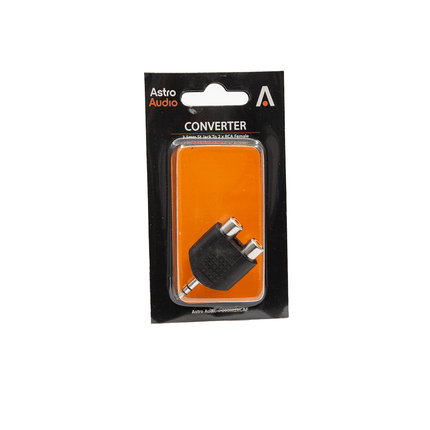 Astro Audio 3.5mm St Jack to 2xRCA Female Converter[P35SM2RCAF] - Fastrak