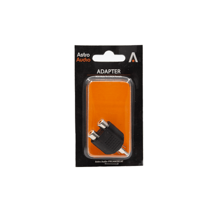 Astro Audio RCA Male to 2 x RCA Female Adapter [PRCAM2RCAF] - Fastrak