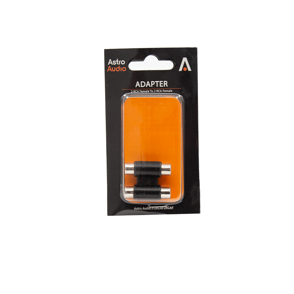 Astro Audio 2RCA Female to 2RCA Female Adapter [P2RCAF2RCAF] - Fastrak