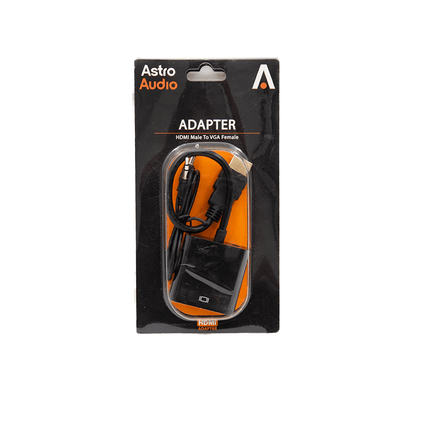Astro Audio HDMI male to VGA female Adapter with cable - Fastrak