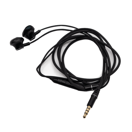 FTS Mini Jack Earphone Black [FTS - P10+ BK] - Fastrak