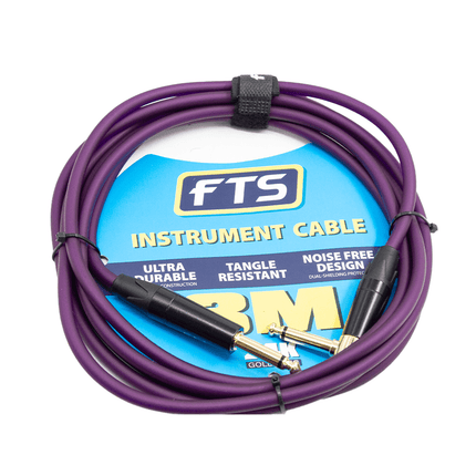 FTS Instrument Cable Alll 24K Gold Plug [TJ134+TJ134A/3M] - Fastrak