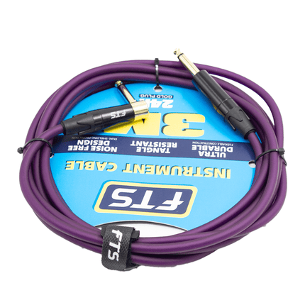 FTS Instrument Cable Alll 24K Gold Plug [TJ134+TJ134A/3M] - Fastrak