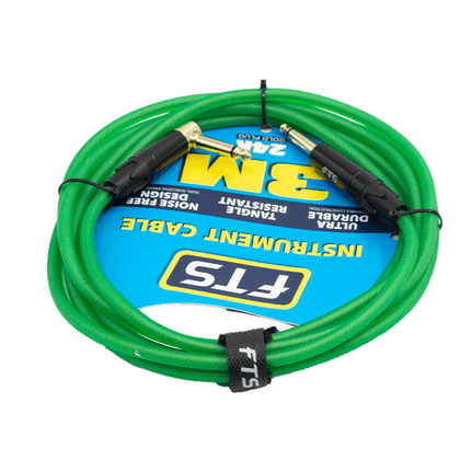 FTS Instrument Cable Alll 24K Gold Plug [FTS - TJ134+TJ134A/3M] - Fastrak