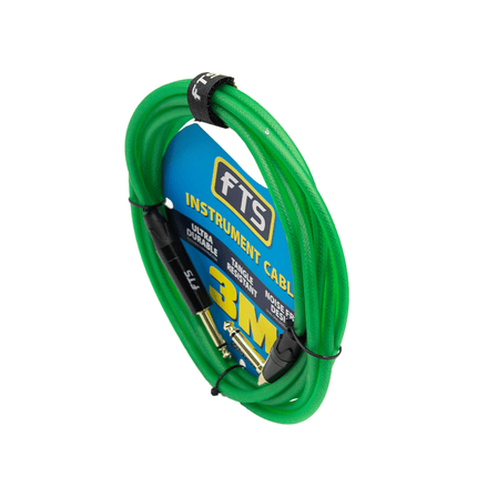 FTS Instrument Cable Alll 24K Gold Plug [FTS - TJ134+TJ134A/3M] - Fastrak