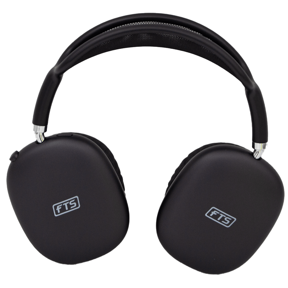 Bluetooth Headphone with Rotary Switch Black [FTS - KD15 BK] - Fastrak