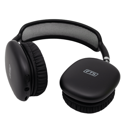 Bluetooth Headphone with Rotary Switch Black [FTS - KD15 BK] - Fastrak