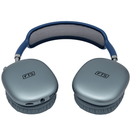 FTS Bluetooth Headphone With Rotary Switch Blue [FTS - KD15 BL] - Fastrak