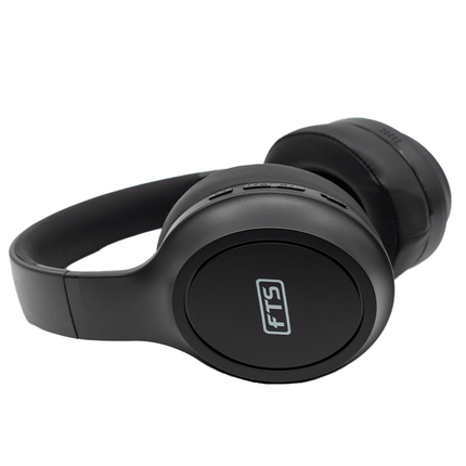 FTS Bluetooth Headphone Black [T04 BK] - Fastrak