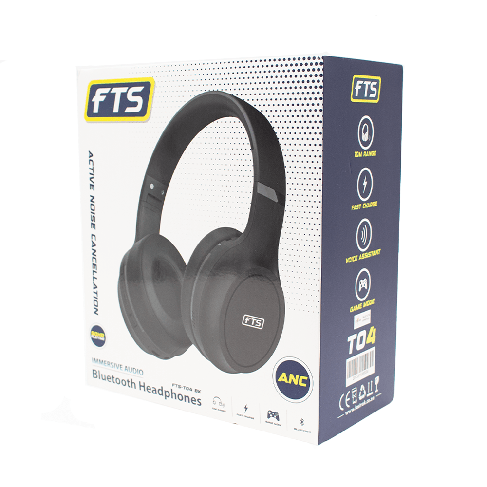 take-studio FTS Bluetooth Headphone Black [T04 BK] - Wireless Headphones