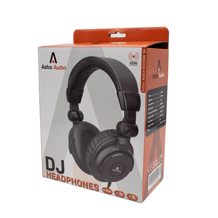 Astro Audio Dj Headphone Black [HP940 BK] - Fastrak