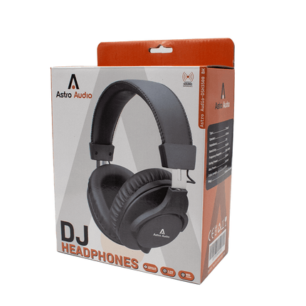 Astro Audio Dj Headphone Black[DSH3500 BK] - Fastrak