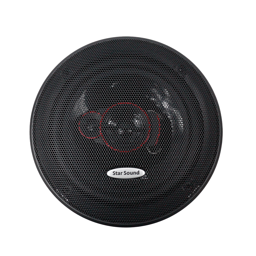 Starsound 6.5''3 Way Coaxial Speaker [SSS-6602] - 6.5