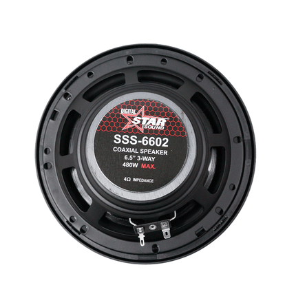 Starsound 6.5''3 Way Coaxial Speaker [SSS - 6602] - Fastrak
