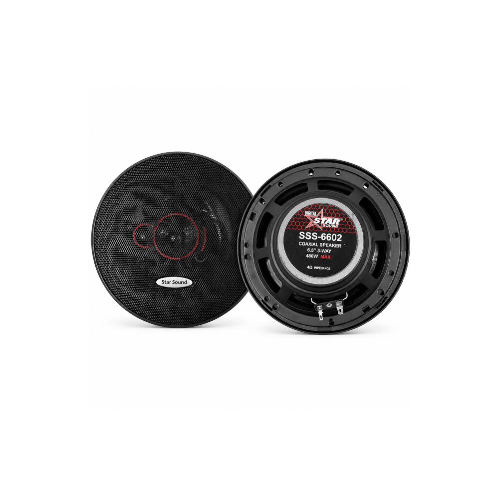 Starsound 6.5''3 Way Coaxial Speaker [SSS - 6602] - Fastrak