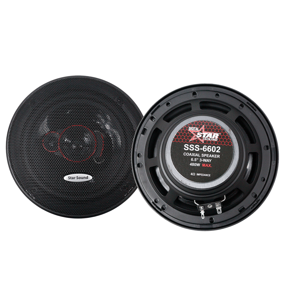 Starsound 6.5''3 Way Coaxial Speaker [SSS-6602] - 6.5