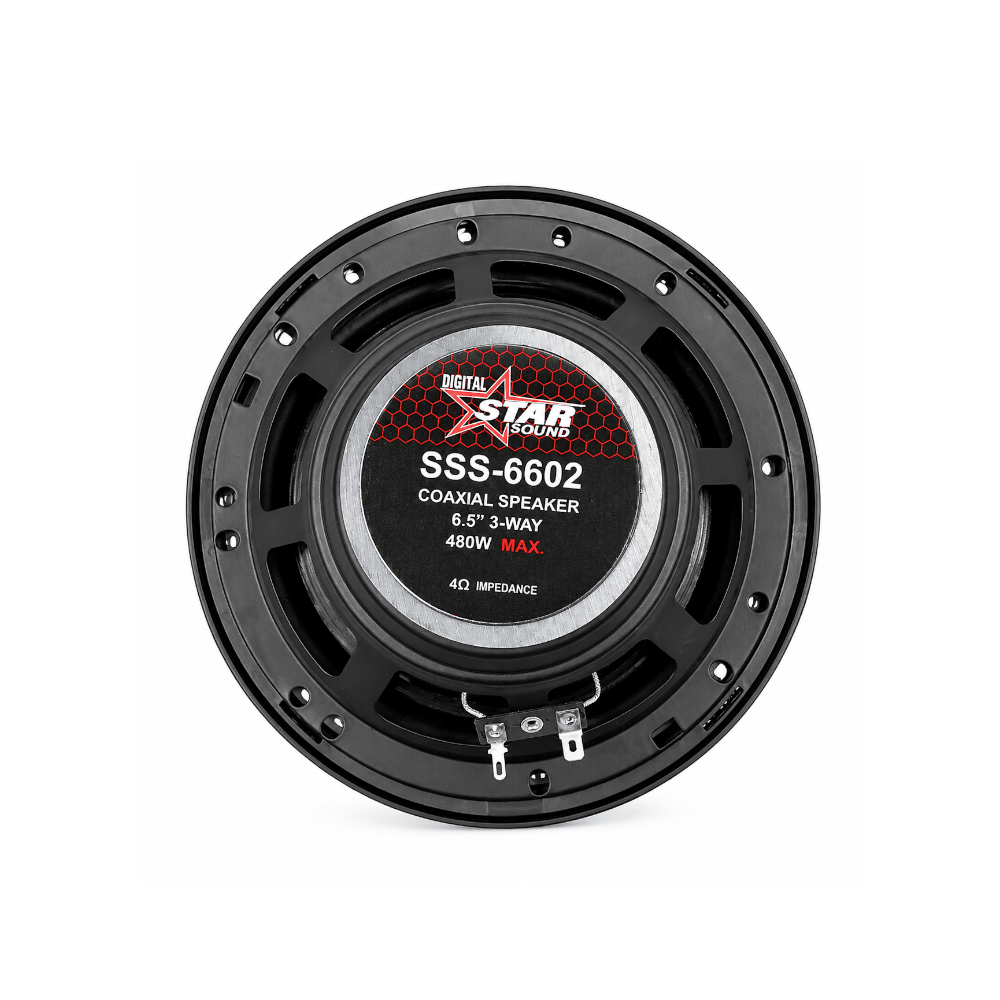 Starsound 6.5''3 Way Coaxial Speaker [SSS - 6602] - Fastrak