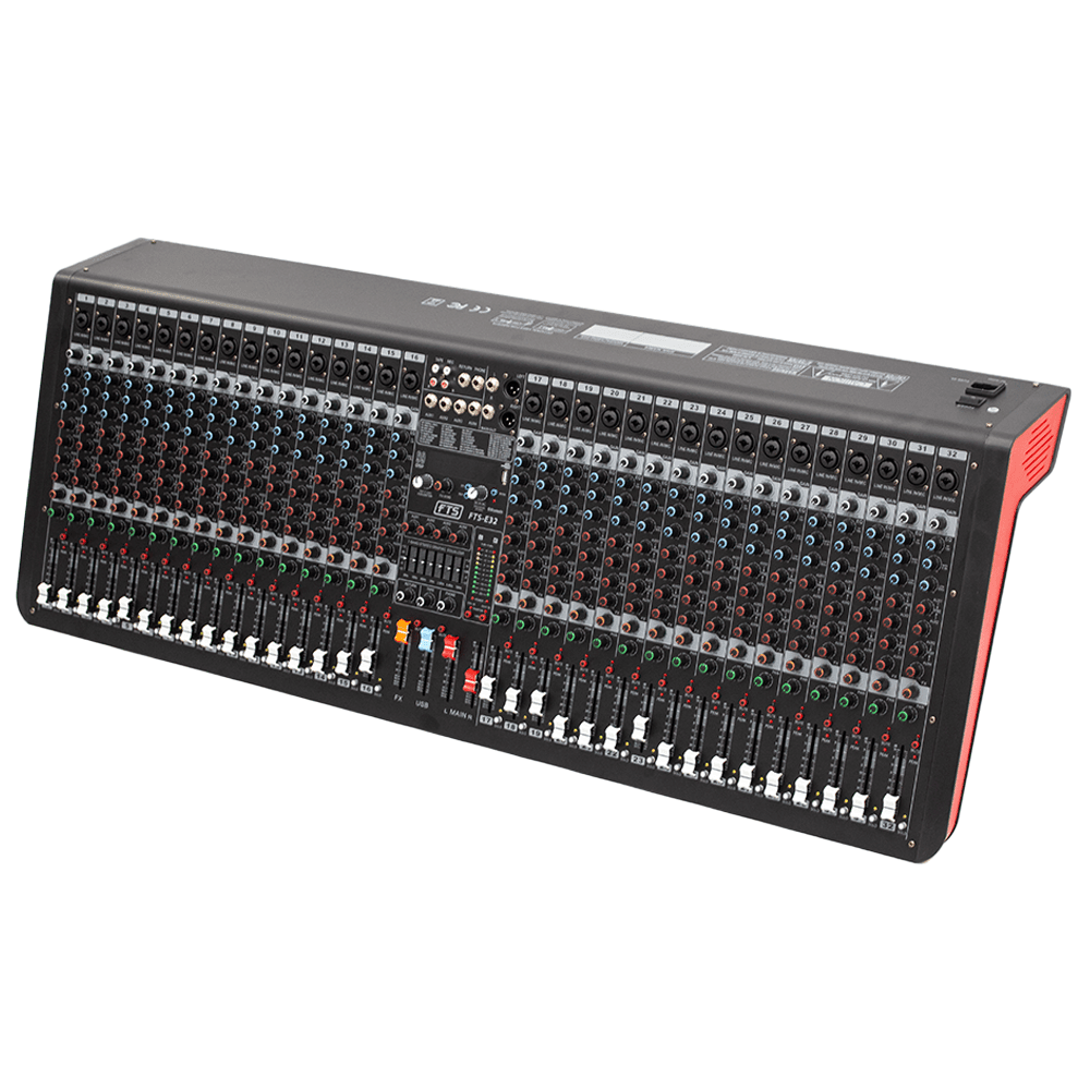 FTS 32CH Desktop Mixer [FTS-E32] - Analogue Mixers – Fastrak