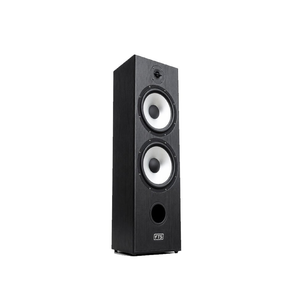 FTS 12'' Dual Passive Speaker Pair Power: 80-180W Black [FTS-D12 BK] - Fastrak