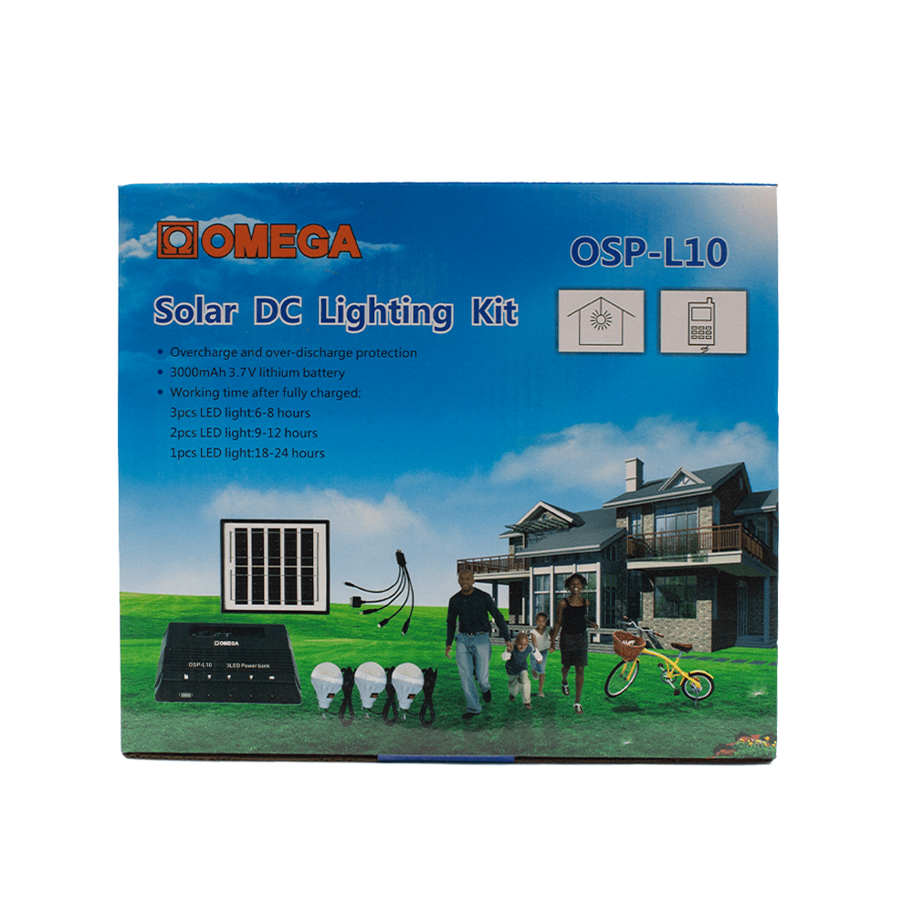 Omega 8W Solar System [OSP-L10] - Solar Lights – Fastrak