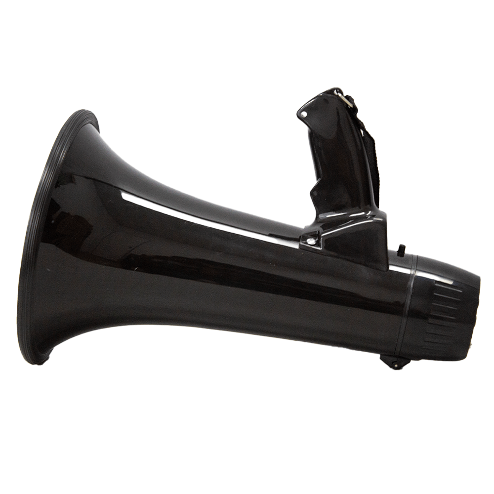 Stewart Medium Megaphone Black [XB-11S-USB BK] - Megaphones – Fastrak