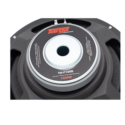 Targa 12'' Flat Subwoofer [TG - F120D] - Fastrak