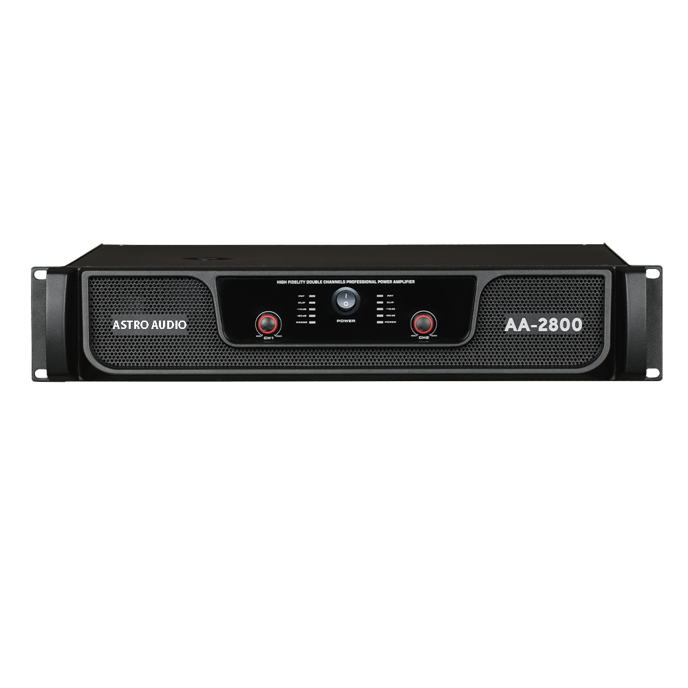 Astro Audio Professional Power Amplifier [AA-2800 MK3] - Fastrak