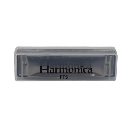 FTS Bruce Harmonica 10 - hole C key Black [F10BA] - Fastrak