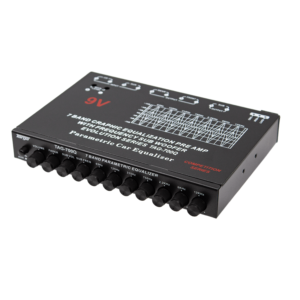 TAG - 700Q Targa Pre amp,7 band Equaliser Competition Series - Fastrak