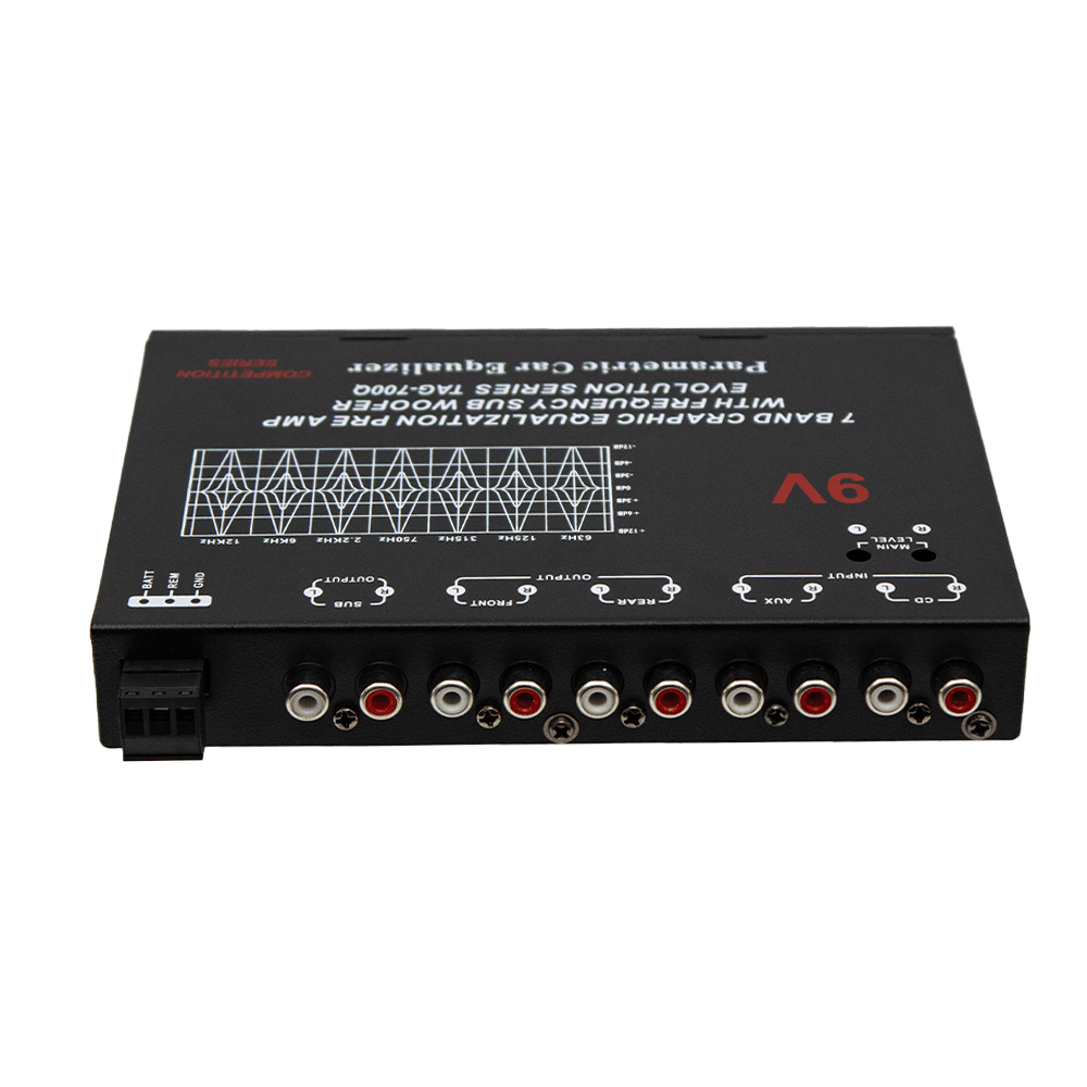 TAG-700Q Targa Pre amp,7 band Equaliser Competition Series