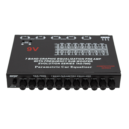 TAG - 700Q Targa Pre amp,7 band Equaliser Competition Series - Fastrak