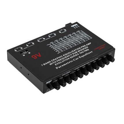 TAG - 700Q Targa Pre amp,7 band Equaliser Competition Series - Fastrak