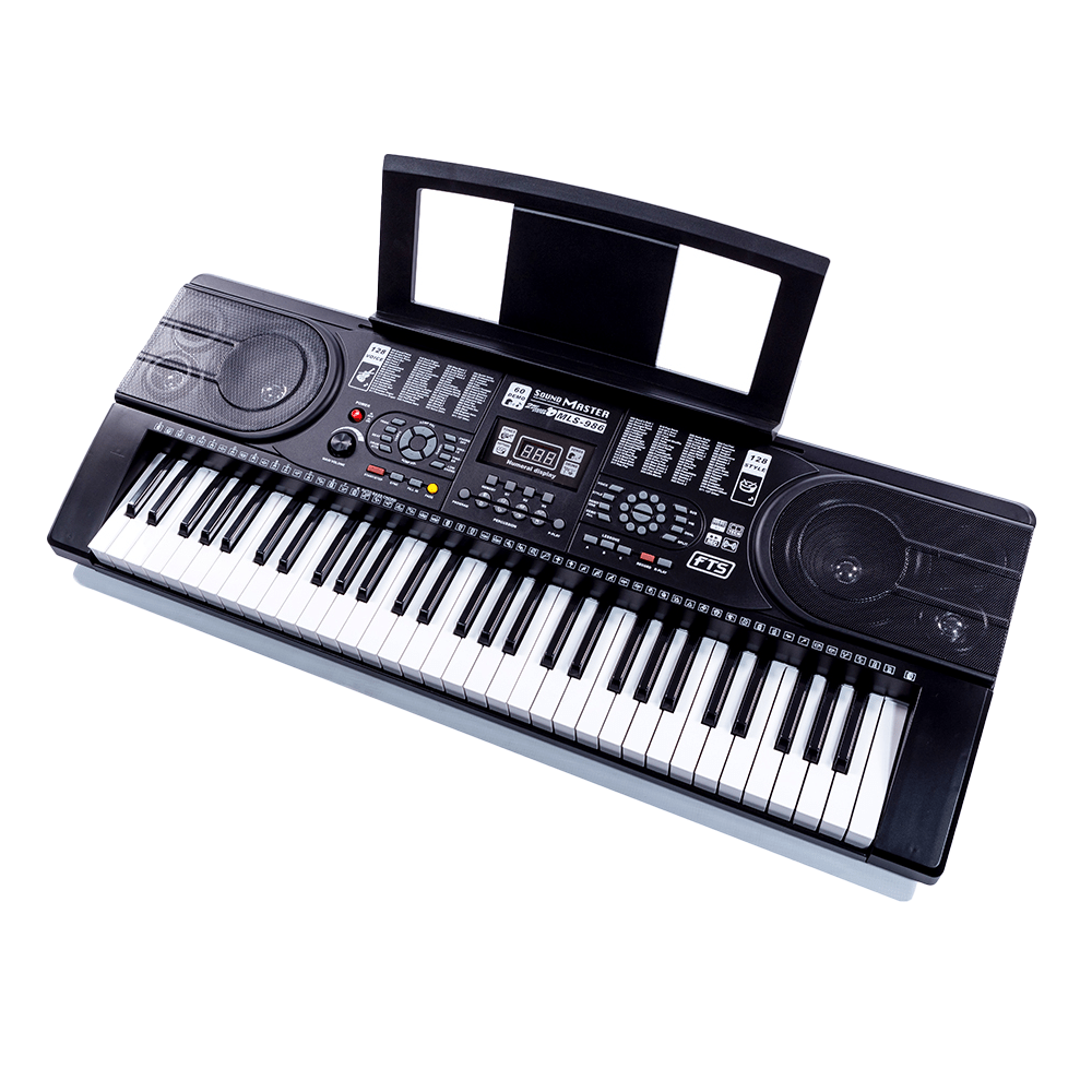 FTS 61 Key Professional Electronic Keyboard LCD Display [MLS - 986] - Fastrak