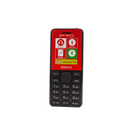 IPRO Mini Phone with Camera Black [A9 Bk] - Fastrak