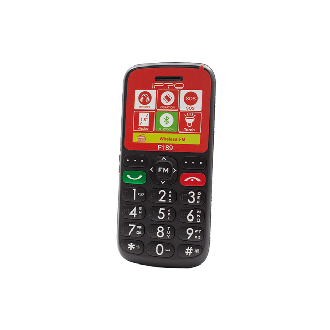 IPRO 2G Dual Sim Phone [F189 BK] - Fastrak