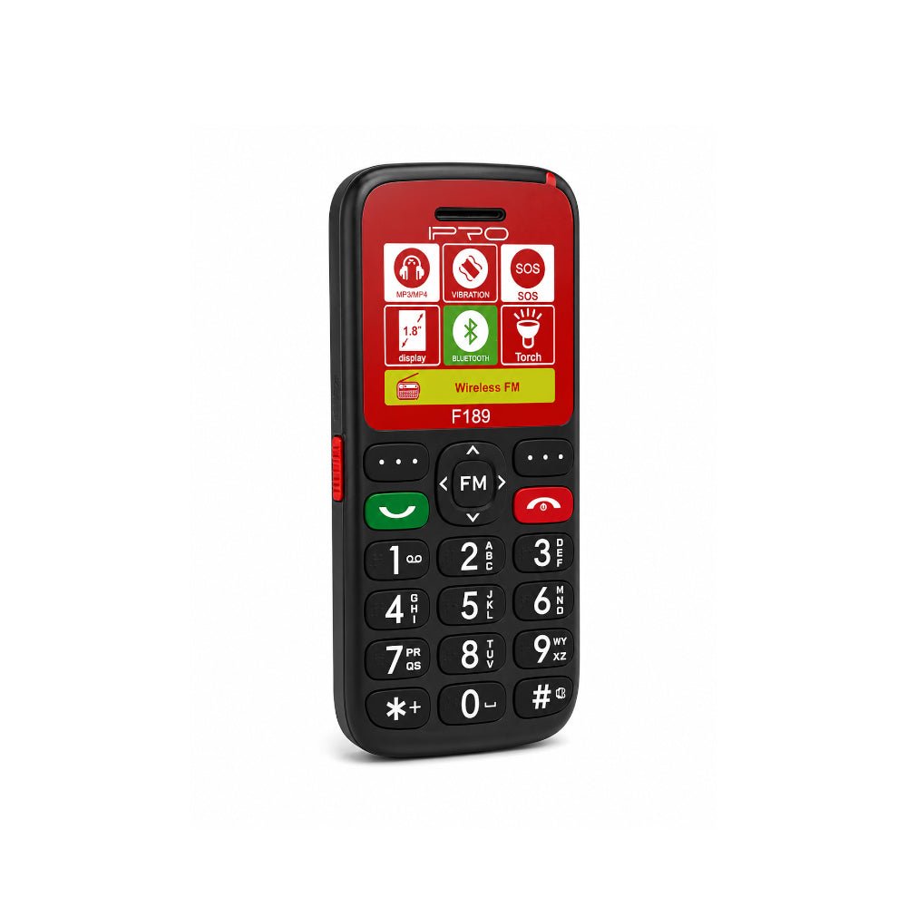 IPRO 2G Dual Sim Phone [F189 BK] - Fastrak