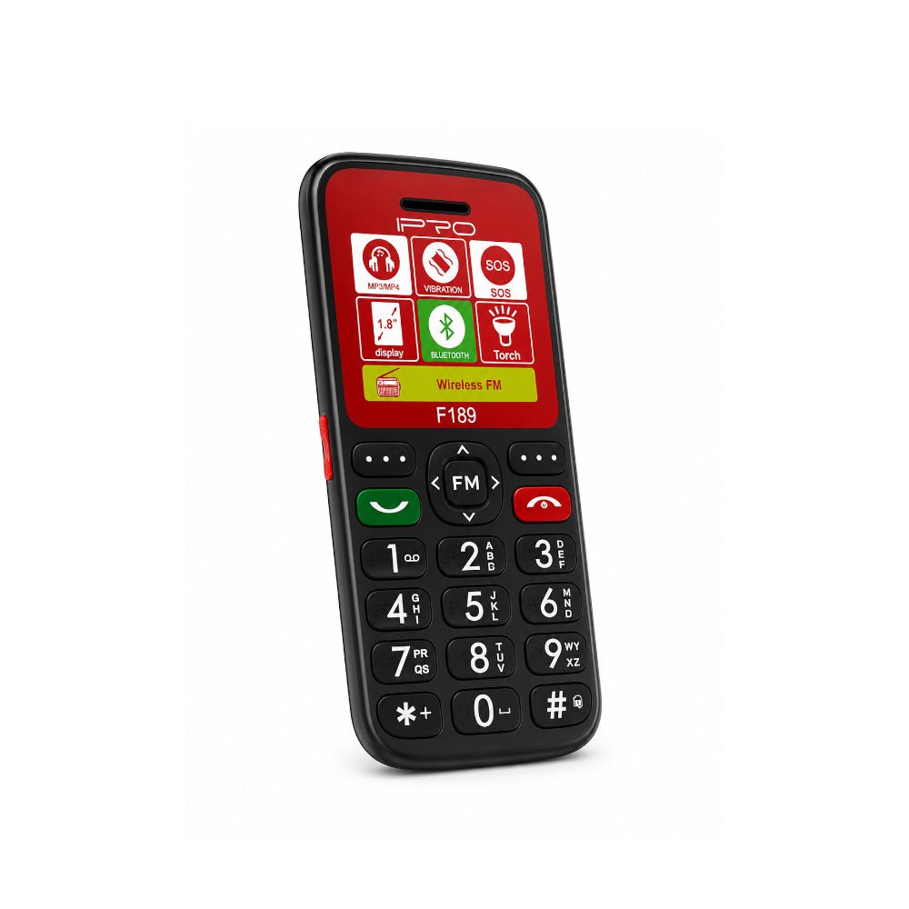 IPRO 2G Dual Sim Phone [F189 BK] - Fastrak