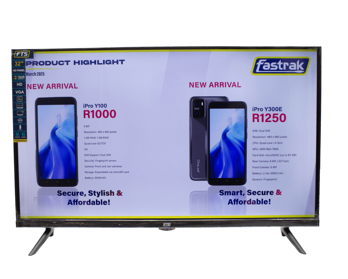 FTS 32" Frameless DLED HD Panel [FTS - OM1834P] - Fastrak