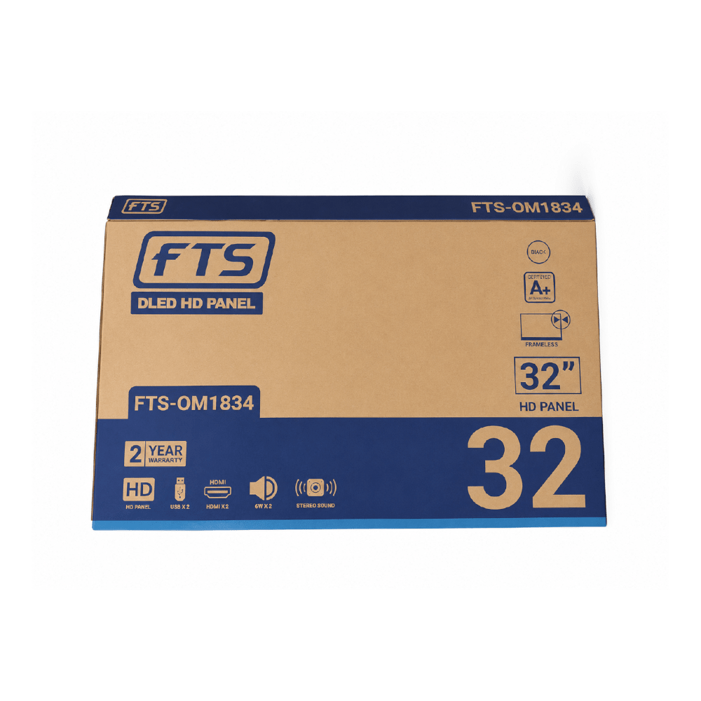 FTS 32" Frameless DLED HD Panel [FTS-OM1834P] - Fastrak