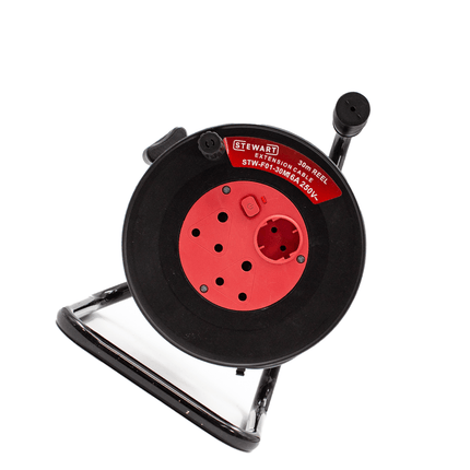 Stewart Electrical Extension Reel 30M [STW - F01 - 30M] - Fastrak