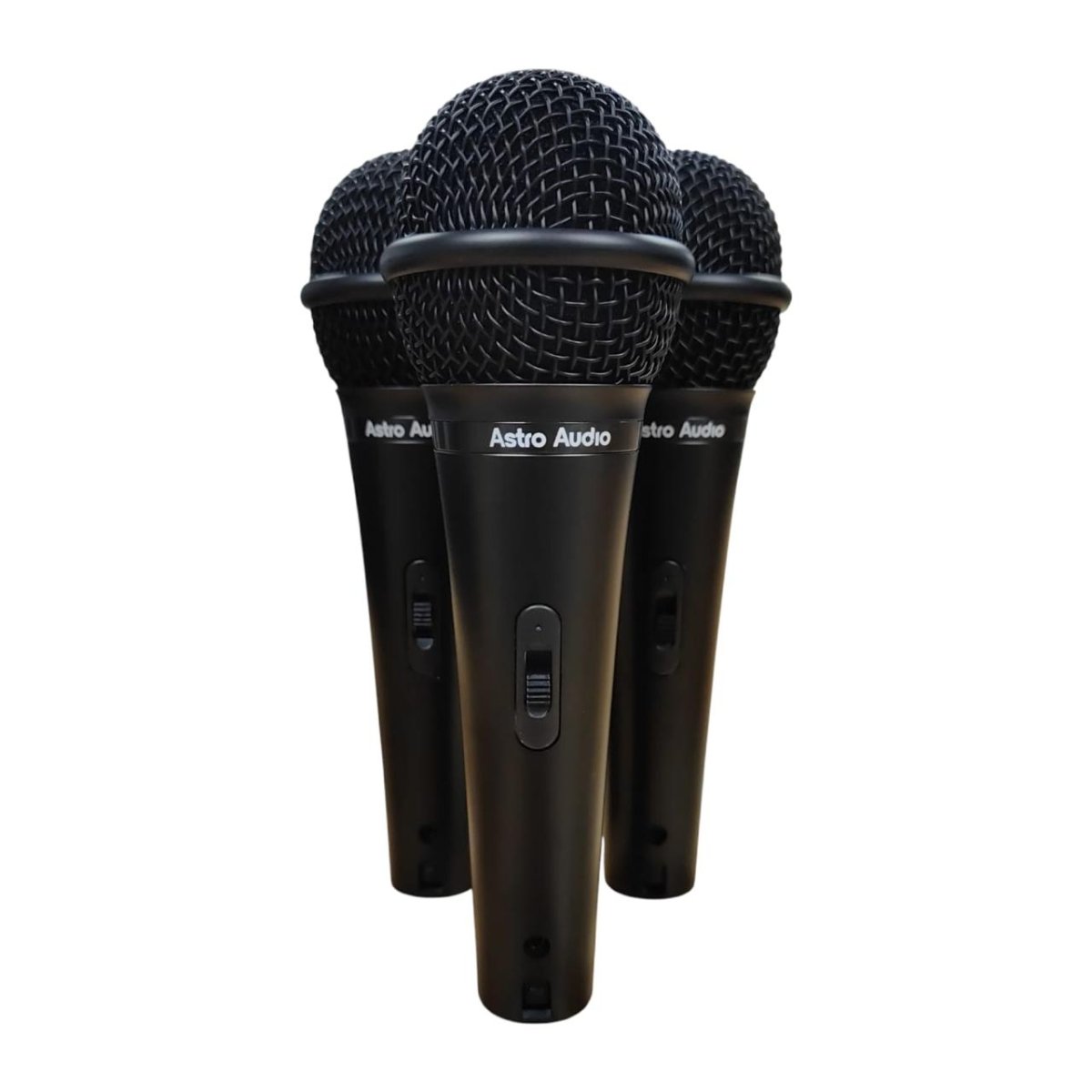 Astro Audio 3 Pack Dynamic Microphones [AA - XM1800] - Fastrak