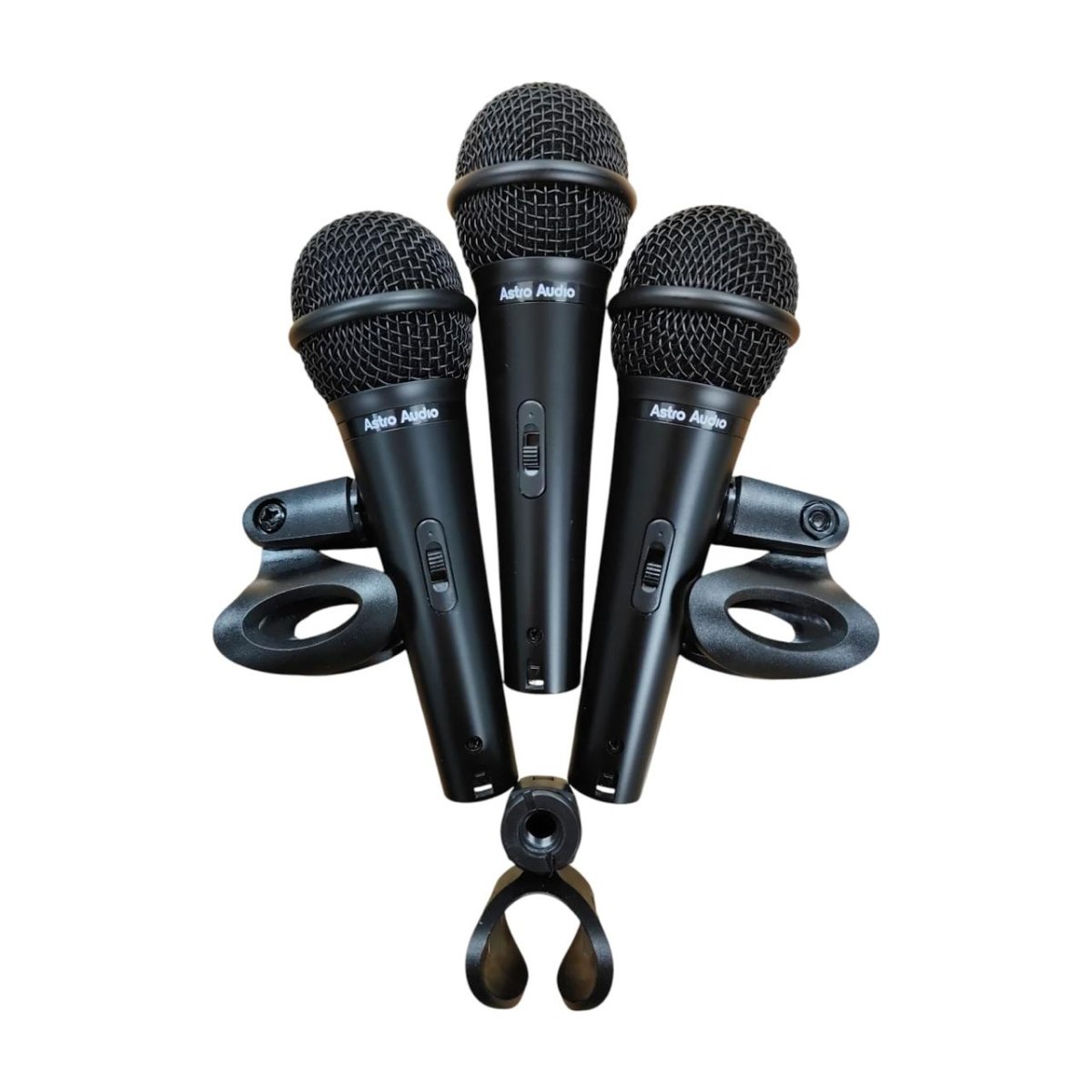 Astro Audio 3 Pack Dynamic Microphones [AA - XM1800] - Fastrak