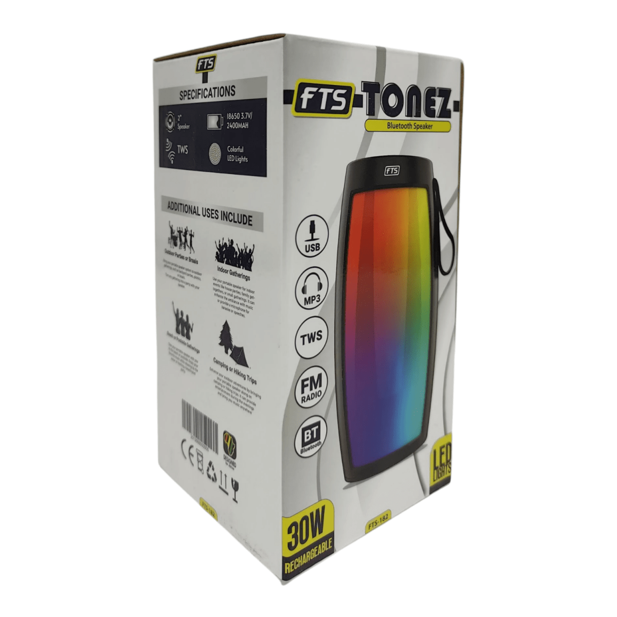 FTS Tonez Bluetooth Speaker with TWS(FTS - 182) - Fastrak