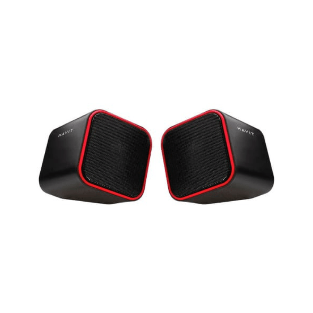 Havit USB 2.0 Computer Speaker [HV - SK473 BK+RD] - Fastrak