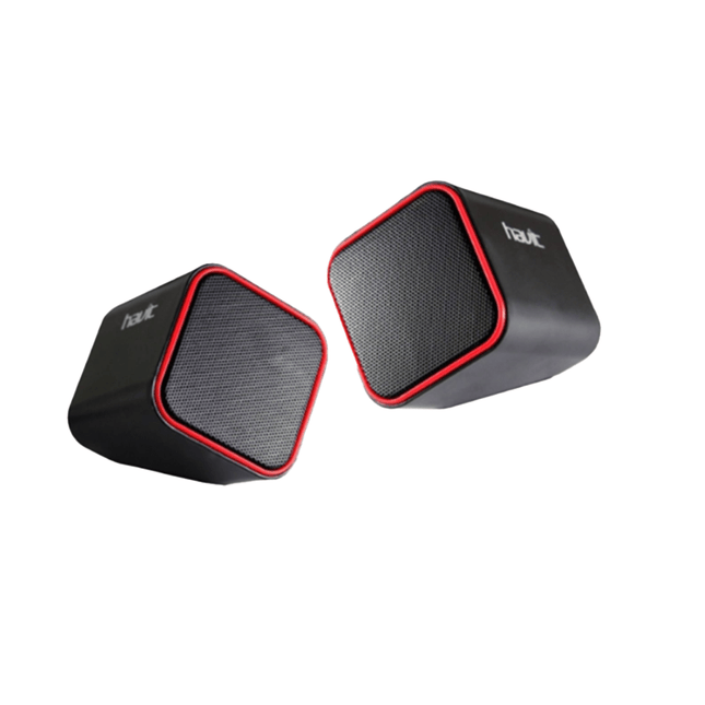 Havit USB 2.0 Computer Speaker [HV - SK473 BK+RD] - Fastrak