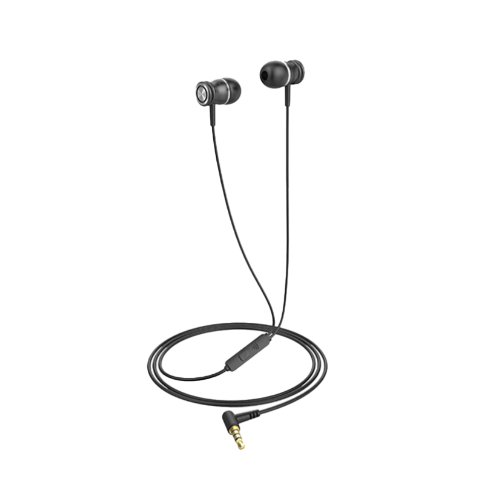 Havit Wired Earphone Black [HV - E303P BK] - Fastrak
